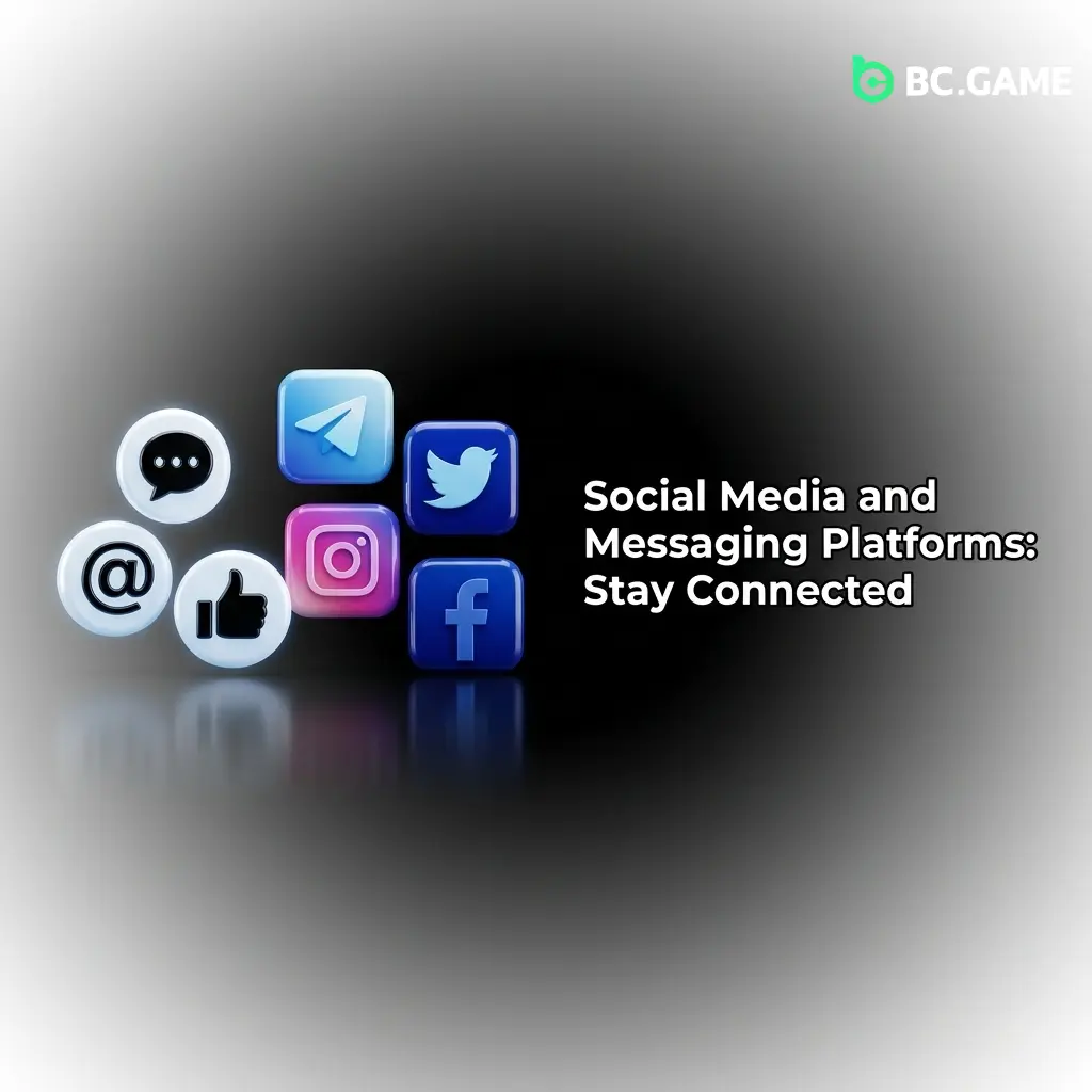 BC Game customer support on social media platforms Telegram Twitter Facebook Instagram with response times and safety tips
