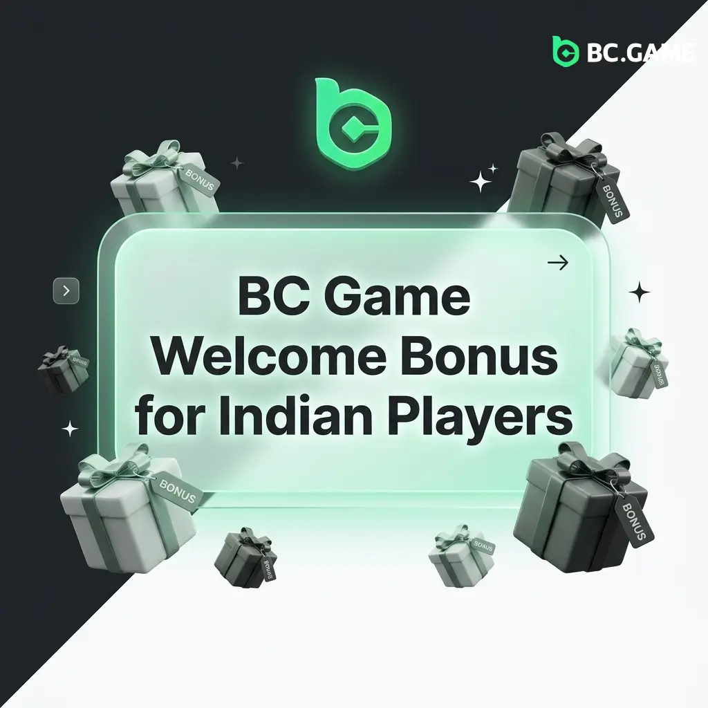 BC Game India welcome bonus: 120% deposit match, 20 free bets, and 400 free spins for new players